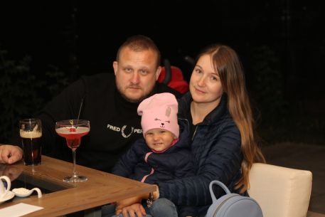 Семейный вечер в ресторане